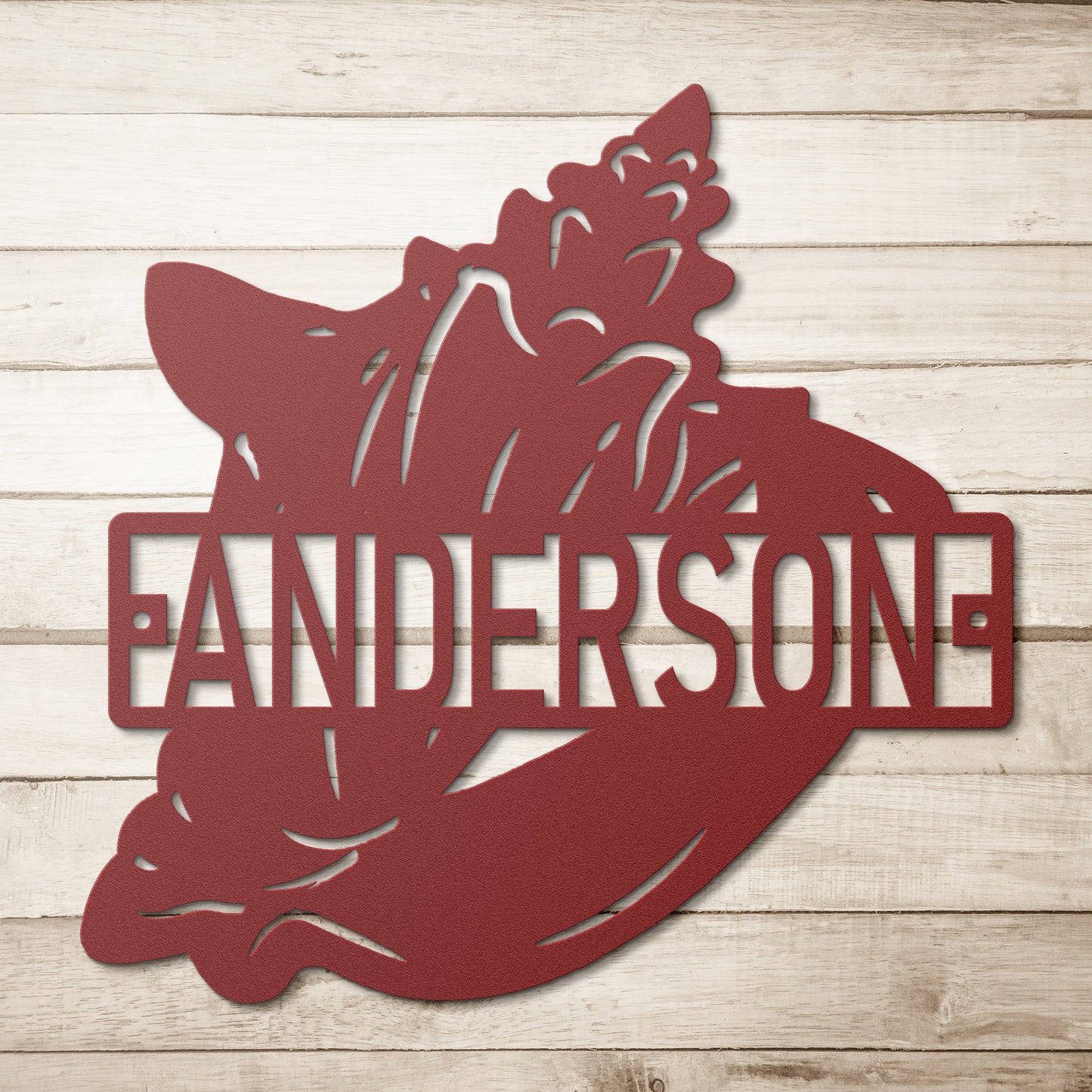 Metal Wall Sign (Personalized)