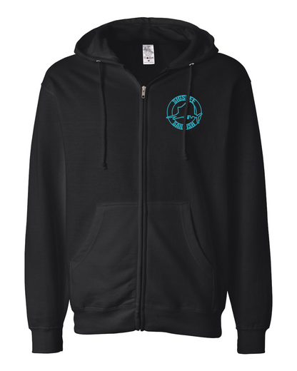 Sigsbee Sailfish Emblem Full-Zip Hoodie