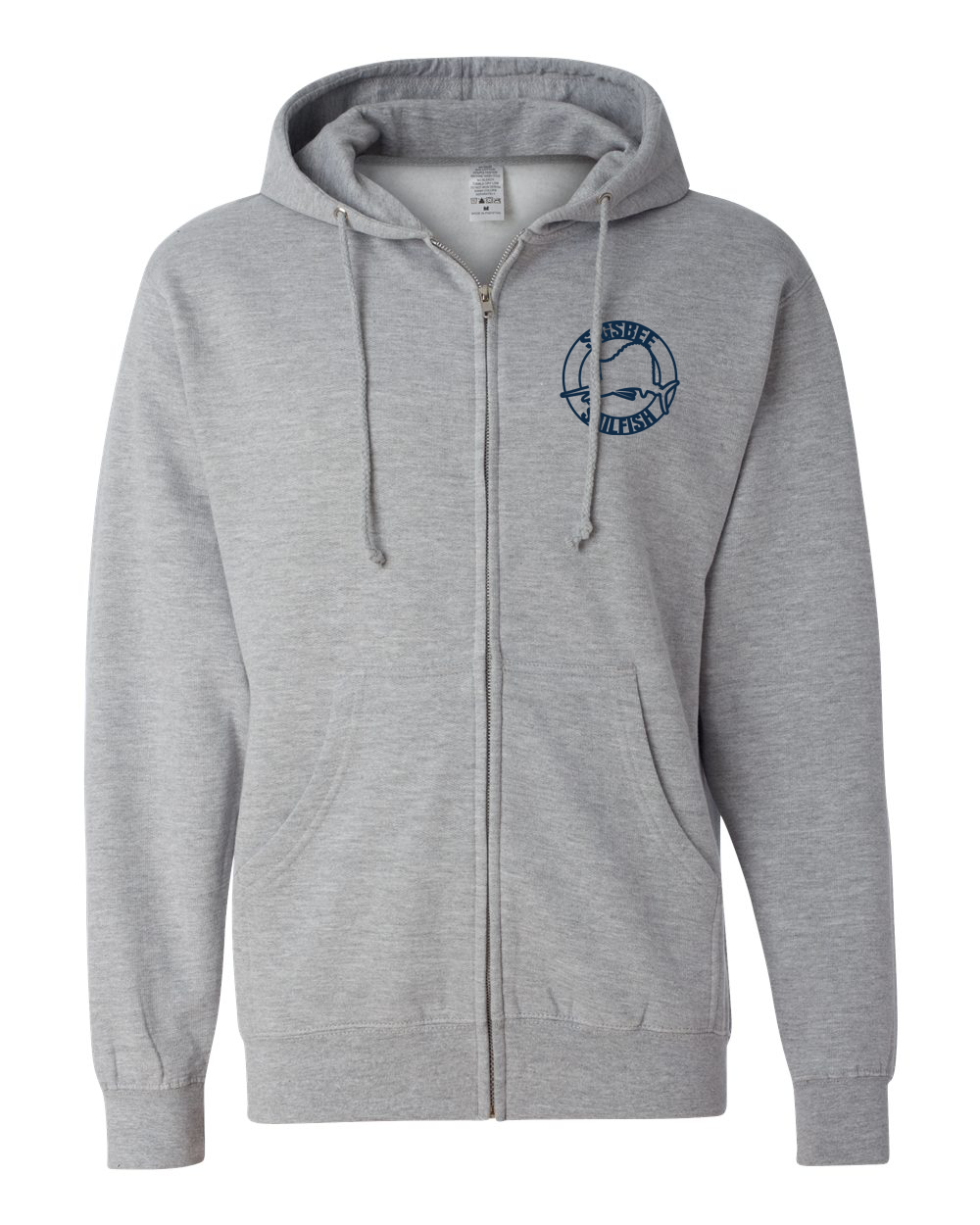 Sigsbee Sailfish Emblem Full-Zip Hoodie