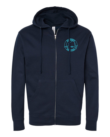 Sigsbee Sailfish Emblem Full-Zip Hoodie