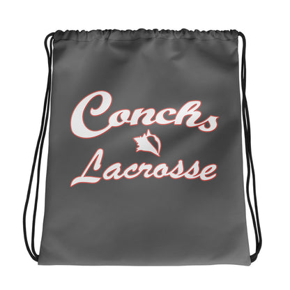 Conchs Lacrosse Drawstring Bag