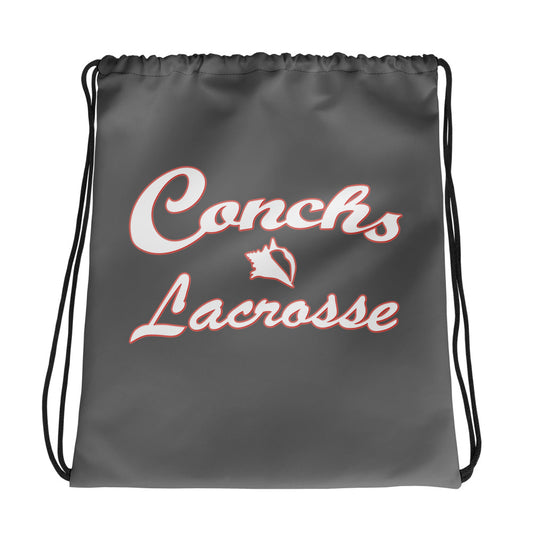 Conchs Lacrosse Drawstring Bag