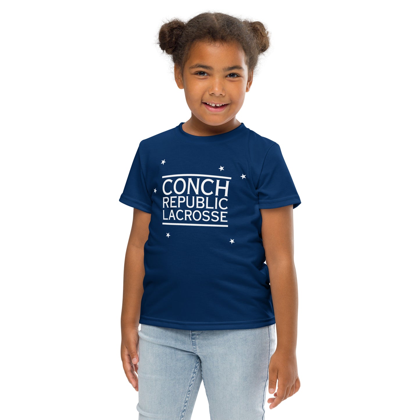 Conch Republic Lacrosse - Unisex Child Athletic Tee (Sizes 2T - 7)