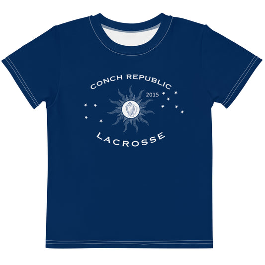 Conch Republic Lacrosse - Unisex Child Athletic Tee (Sizes 2T - 7)