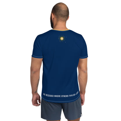 Conch Republic Lacrosse - Men's Athletic T-shirt