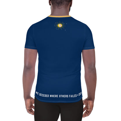 Conch Republic Lacrosse - Men's Athletic T-shirt