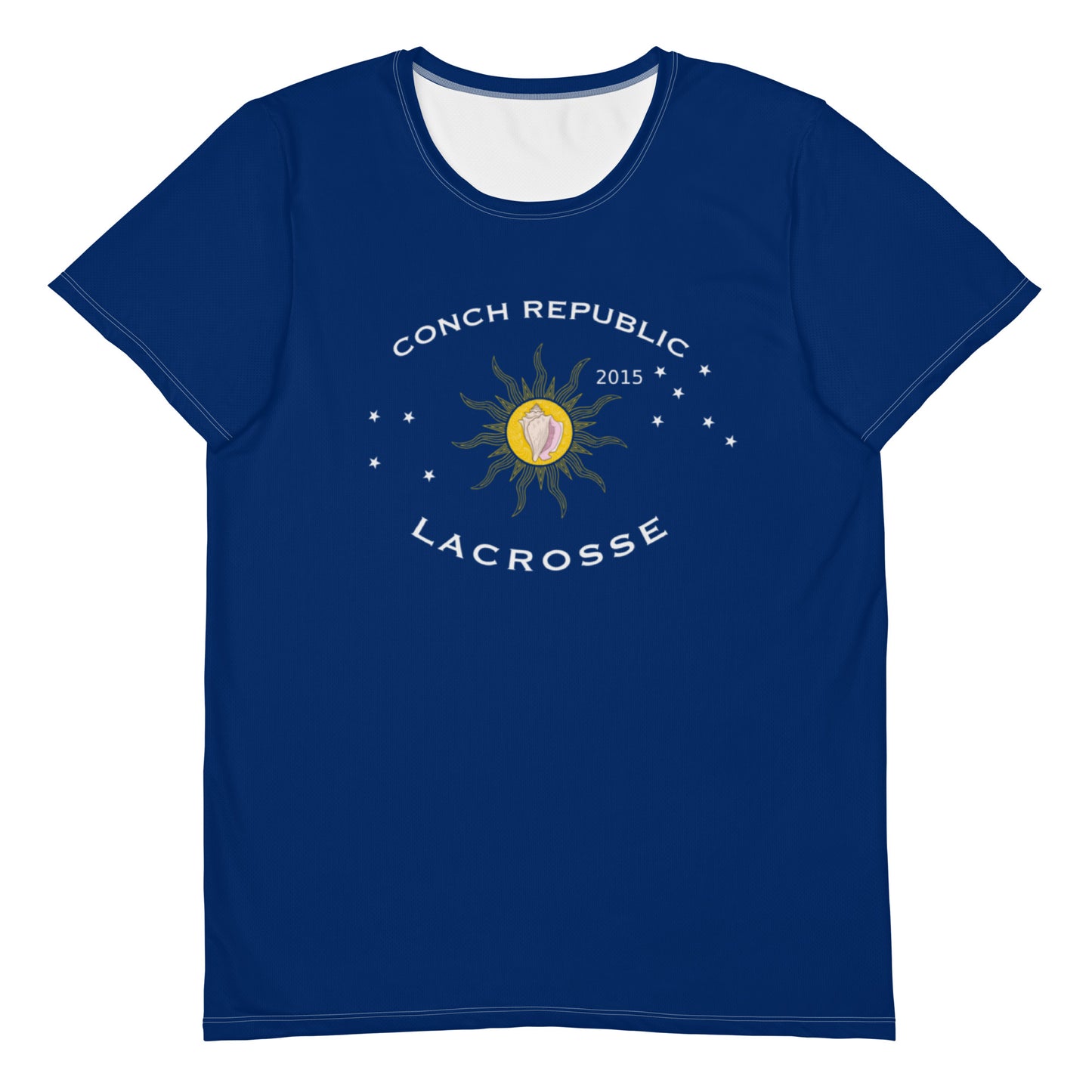 Conch Republic Lacrosse - Men's Athletic T-shirt