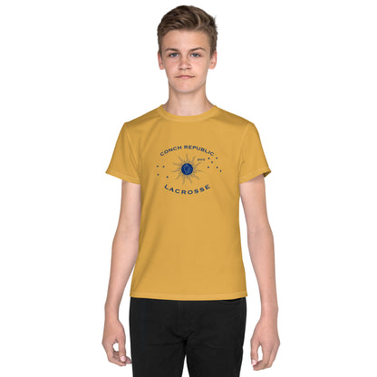 Conch Republic Lacrosse - Unisex Youth Athletic Tee (Sizes 8 - 20)