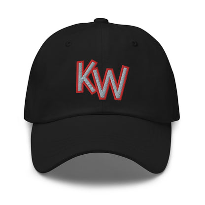 Modern KW (Front) | CONCHS (Back) Embroidered Hat with Adjustable Strap