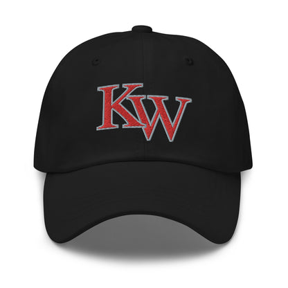 Classic "KW" (Front) | CONCHS (Back) Embroidered Hat with Adjustable Strap