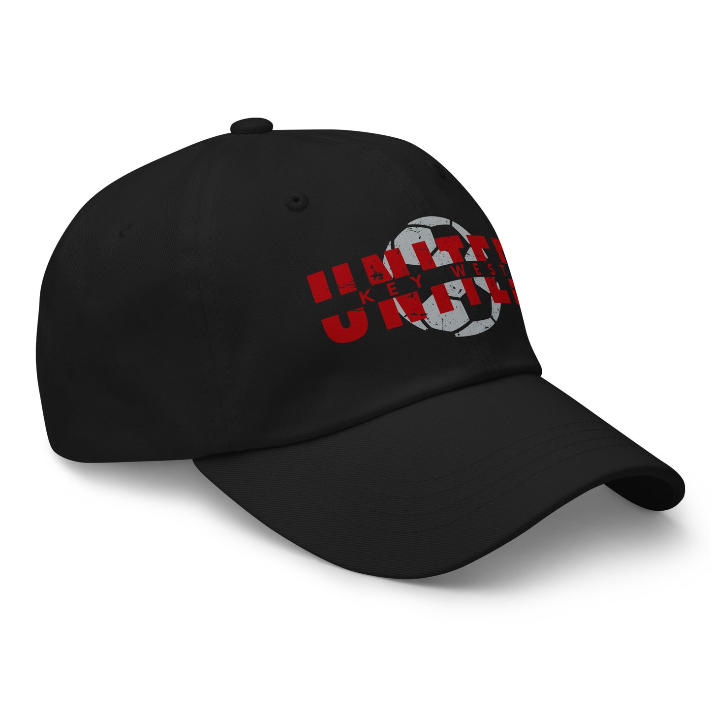 Key West United Youth Soccer hat with DTF design