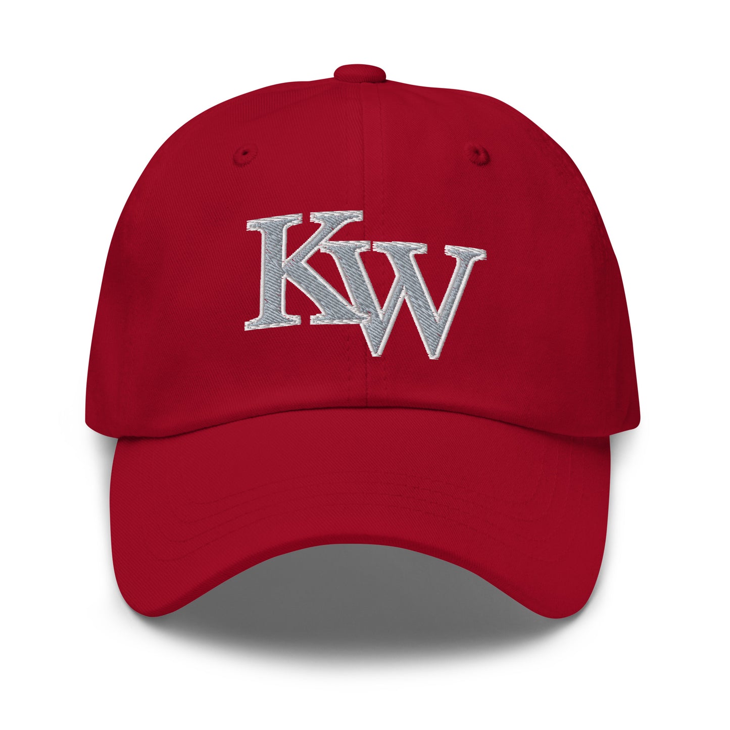 Classic "KW" (Front) | CONCHS (Back) Embroidered Hat with Adjustable Strap