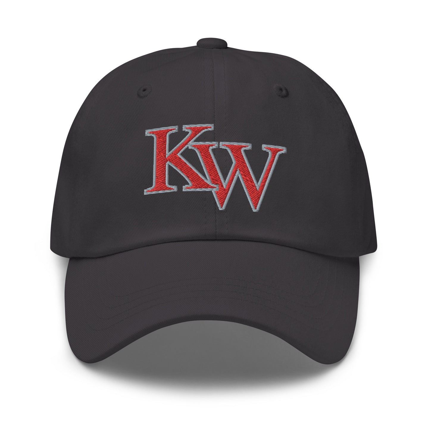 Classic "KW" (Front) | CONCHS (Back) Embroidered Hat with Adjustable Strap