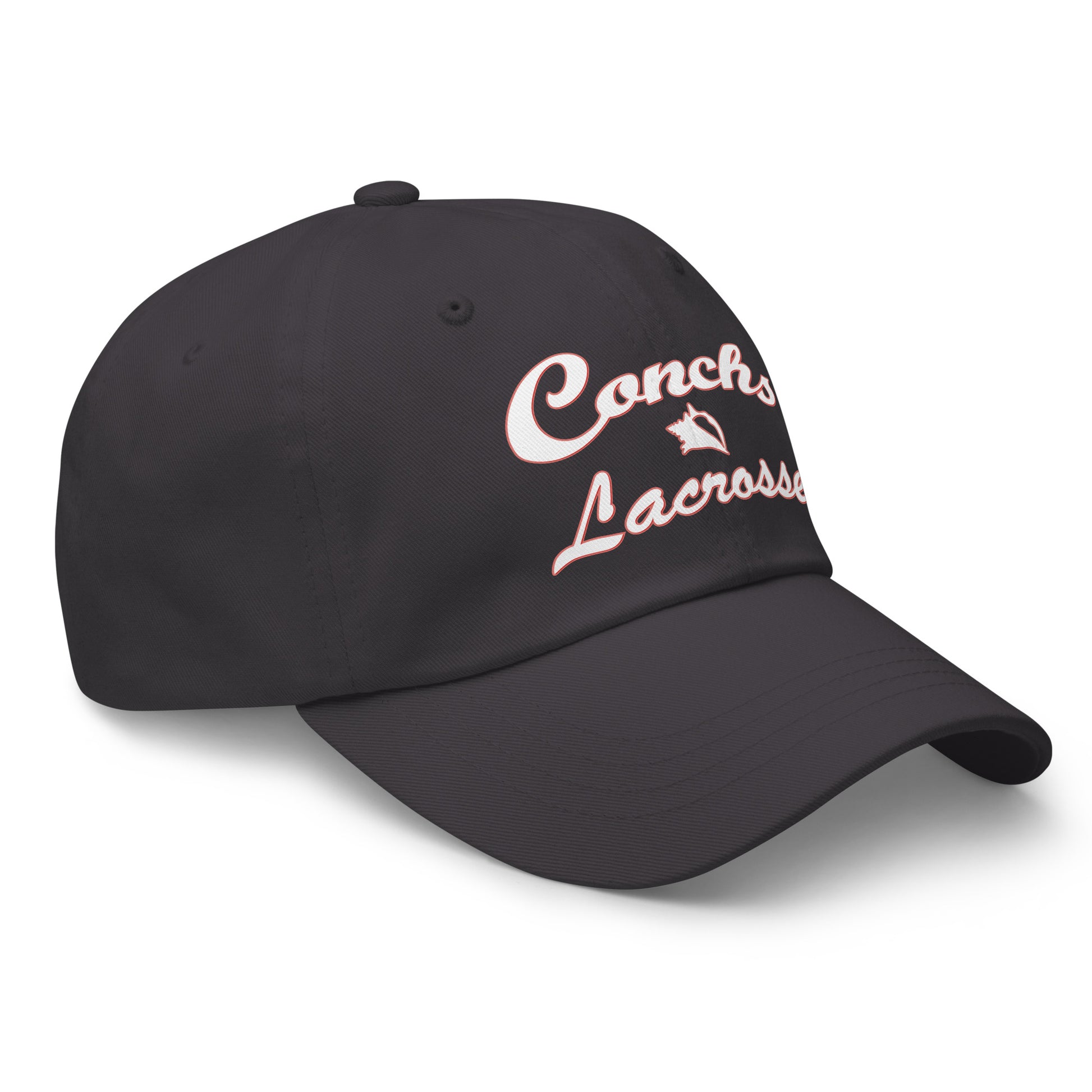 KWHS Conchs Lacrosse hat with DTF design
