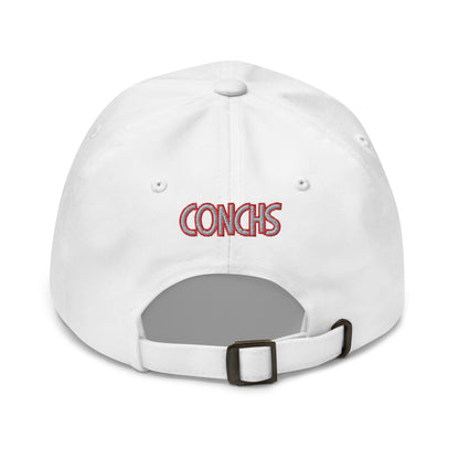 Modern KW (Front) | CONCHS (Back) Embroidered Hat with Adjustable Strap