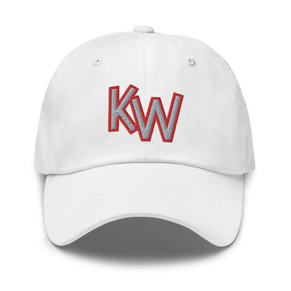 Modern KW (Front) | CONCHS (Back) Embroidered Hat with Adjustable Strap