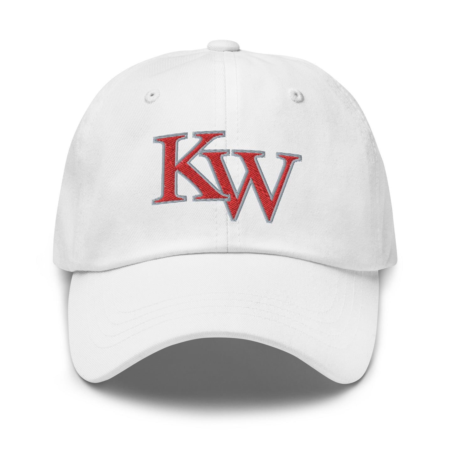 Classic "KW" (Front) | CONCHS (Back) Embroidered Hat with Adjustable Strap