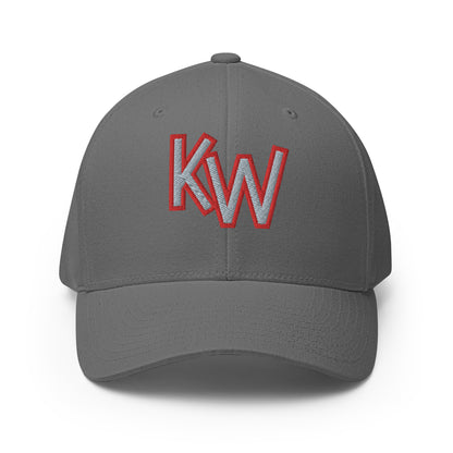 Modern KW (Front) | CONCHS (Back) | Embroidered Closed-back Fitted Hat
