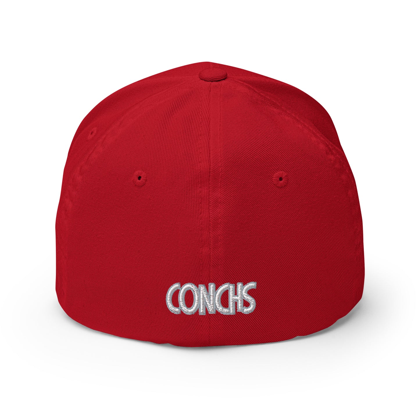 Modern KW (Front) | CONCHS (Back) | Embroidered Closed-back Fitted Hat