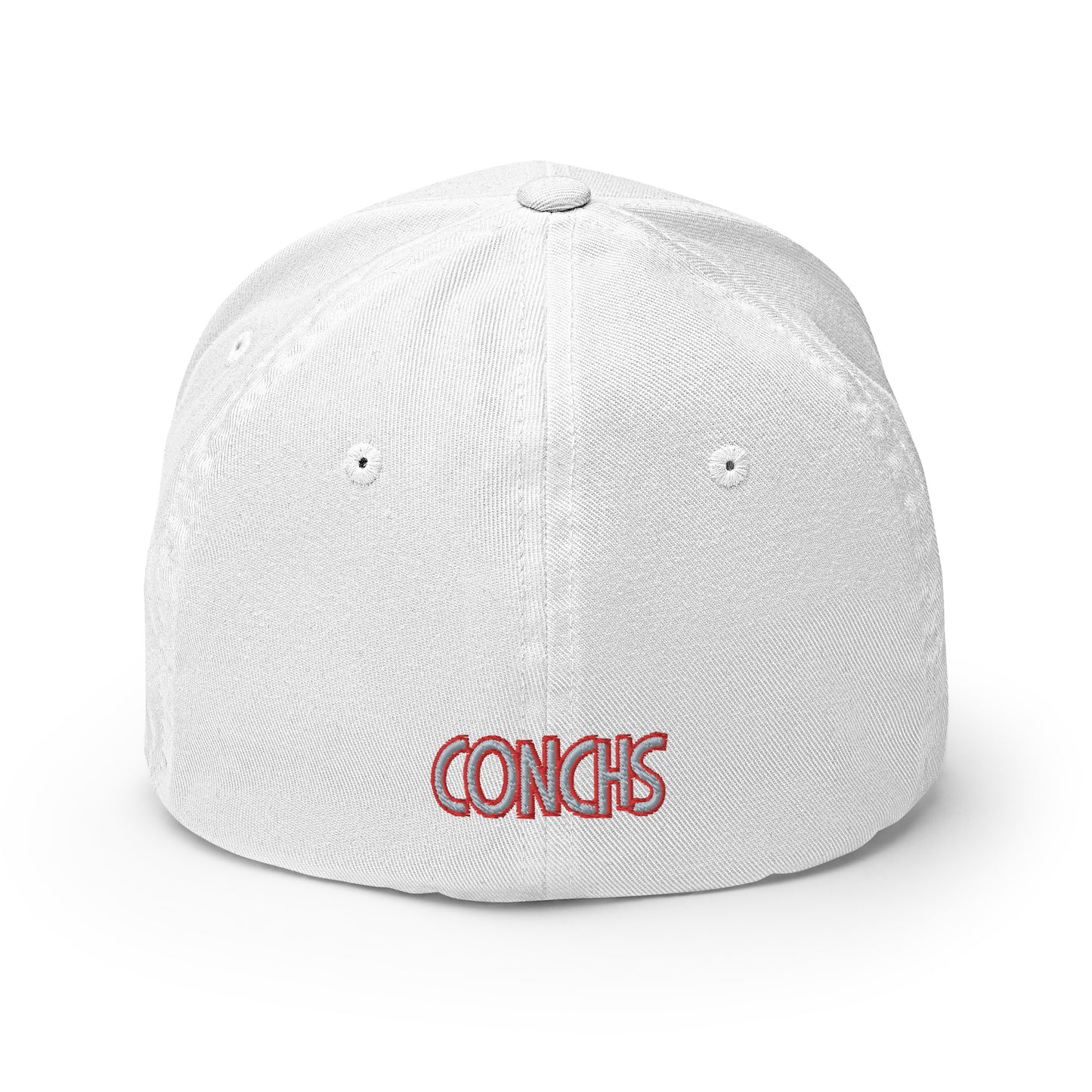 Modern KW (Front) | CONCHS (Back) | Embroidered Closed-back Fitted Hat