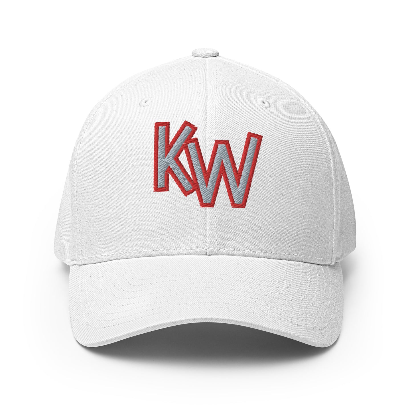 Modern KW (Front) | CONCHS (Back) | Embroidered Closed-back Fitted Hat