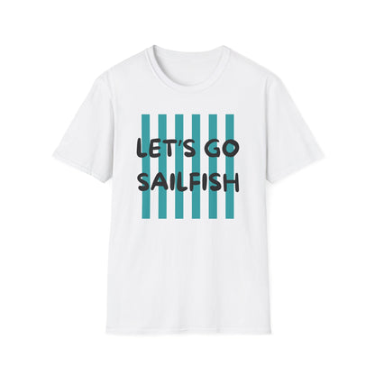 Sigsbee Cheerleading fundraiser tee in white, front view