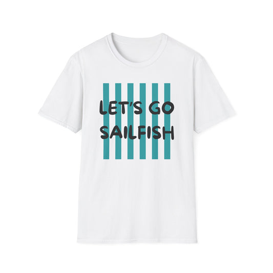 Sigsbee Cheerleading fundraiser tee in white, front view
