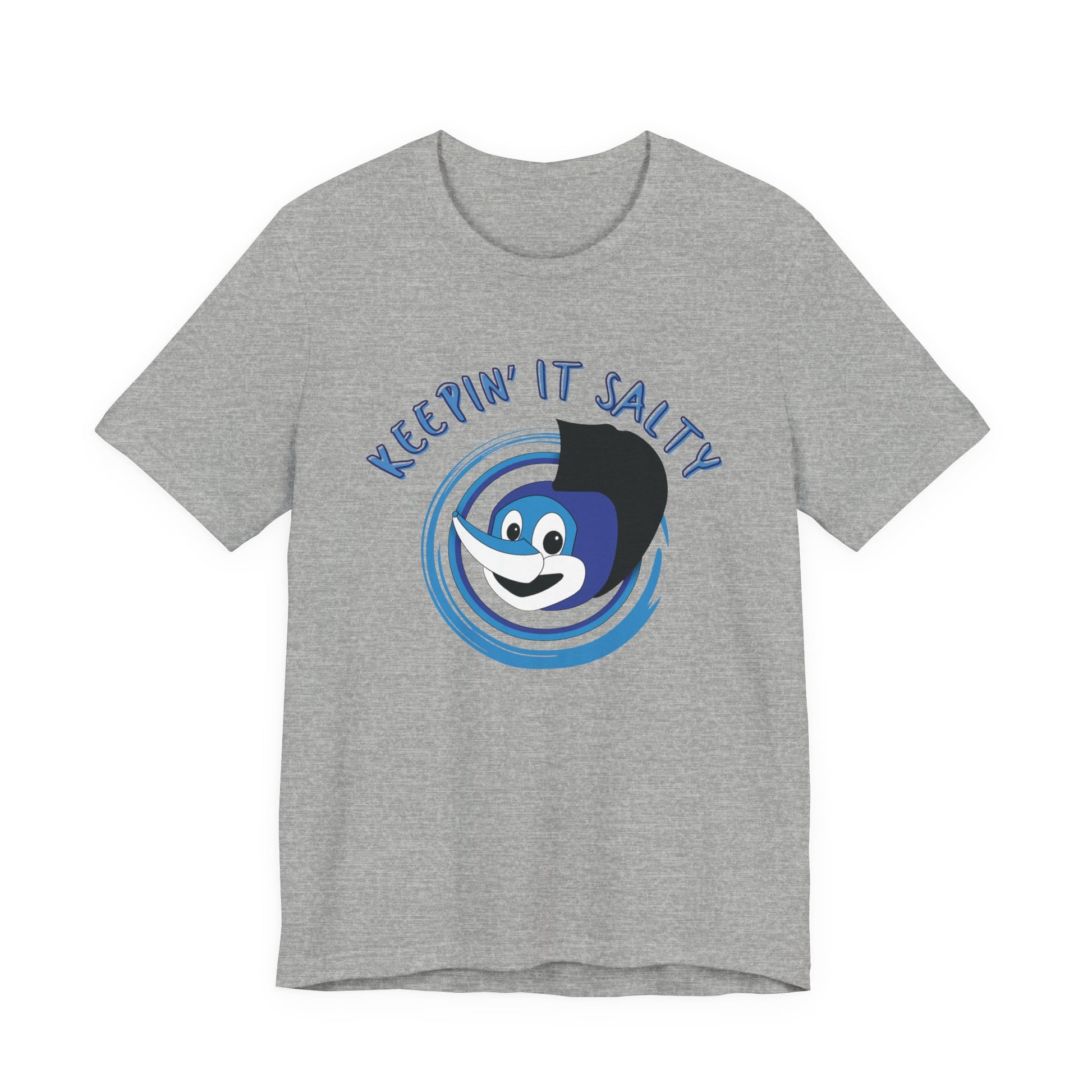 Sigsbee Keepin' It Salty Tee in Heather Grey