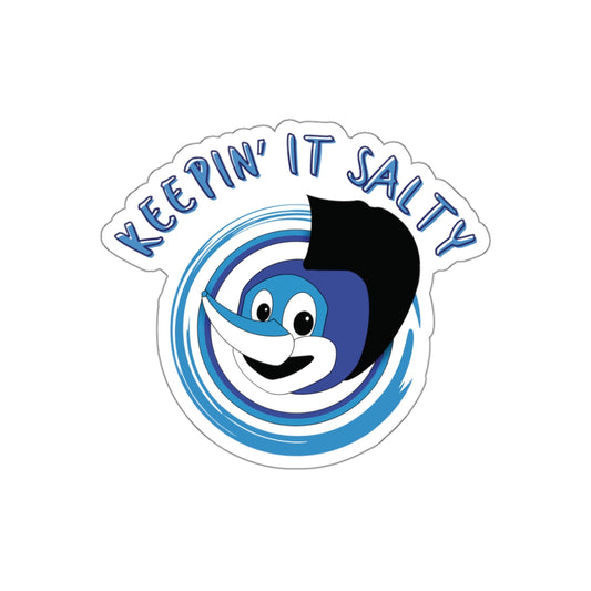 Sigsbee Keepin’ It Salty matte vinyl sticker