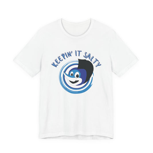 Sigsbee Keepin' It Salty Tee in White