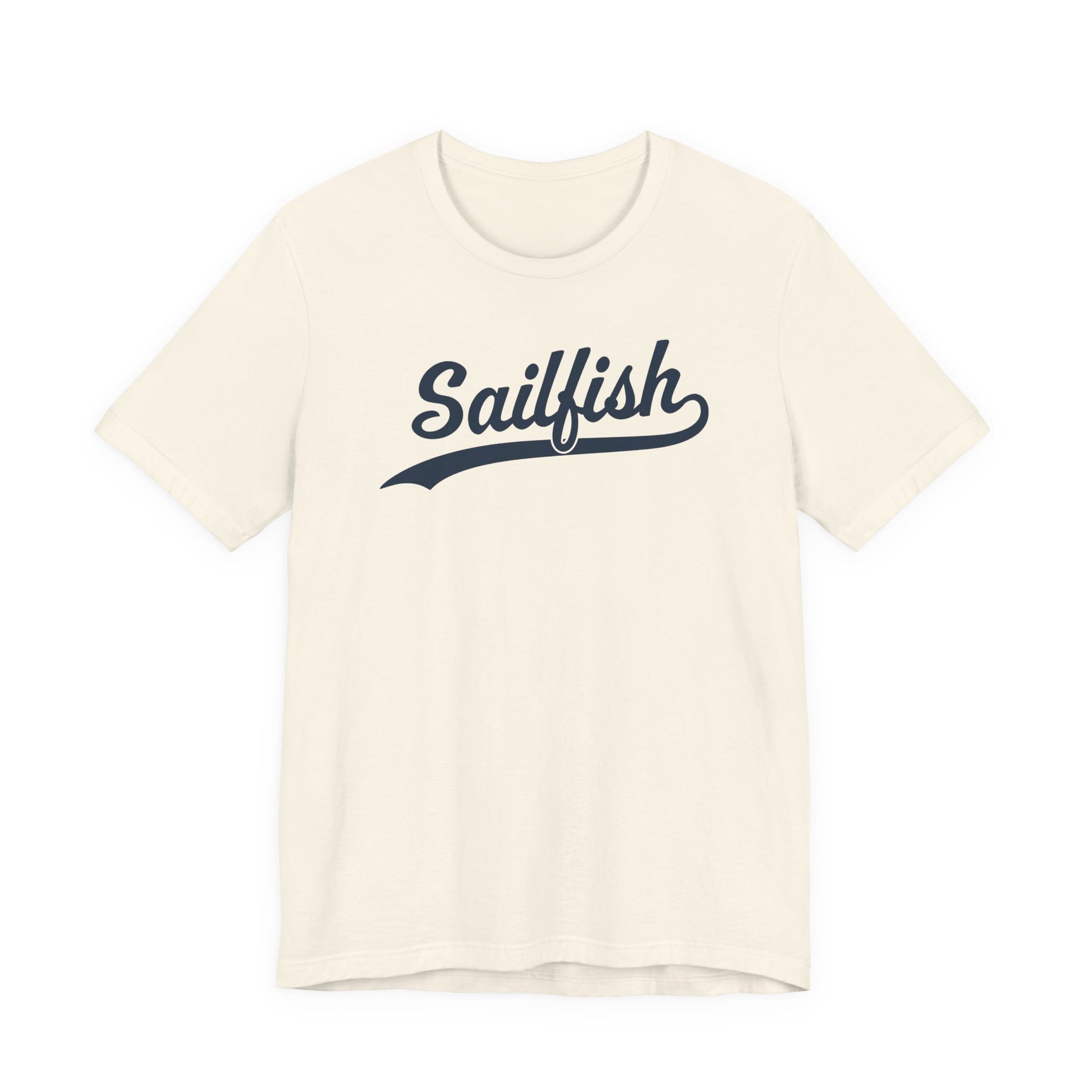 Natural Sigsbee Sailfish Script cotton tee