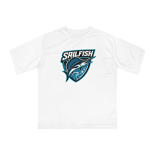 Sigsbee Sailfish Shield Performance Tee in White